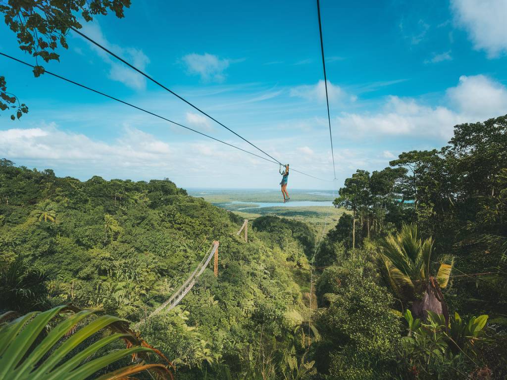 Thrilling zip-lining experiences in belize