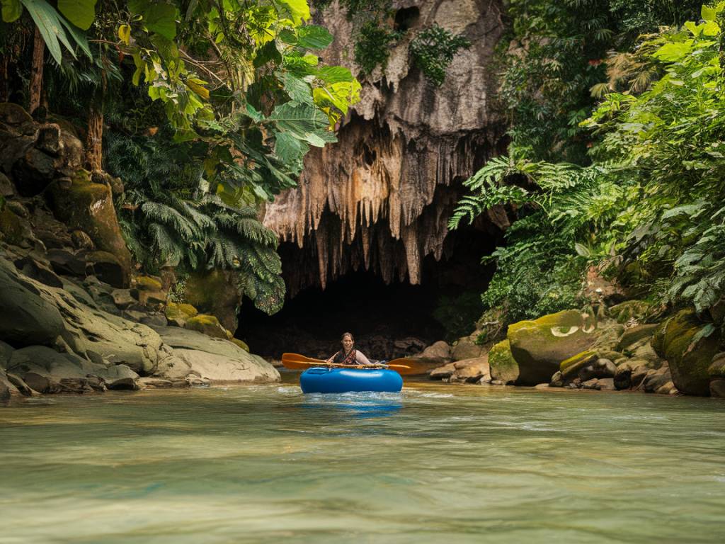 Adventurous tubing and caving experiences in belize